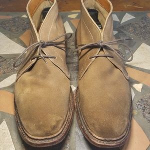 Allen Edmonds Amok Mens 11 D Tan Suede Chukka Boot